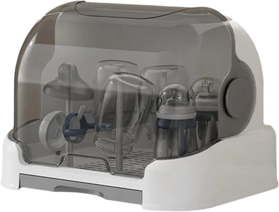 Hygienic Baby Bottle Drying Station with Lid