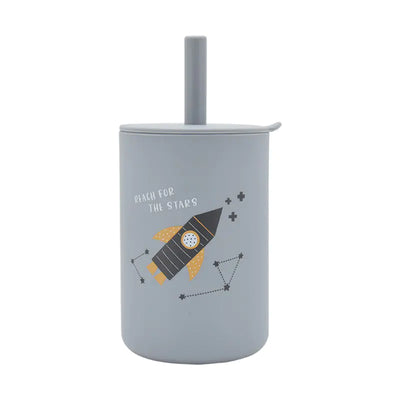 Leak-proof Silicone Children's Drinking Cup for Baby