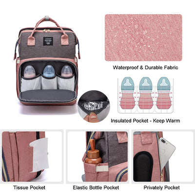 Mom & Baby On-the-Go Backpack