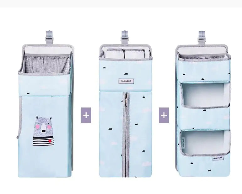 Nursery-Side Diaper Organizer