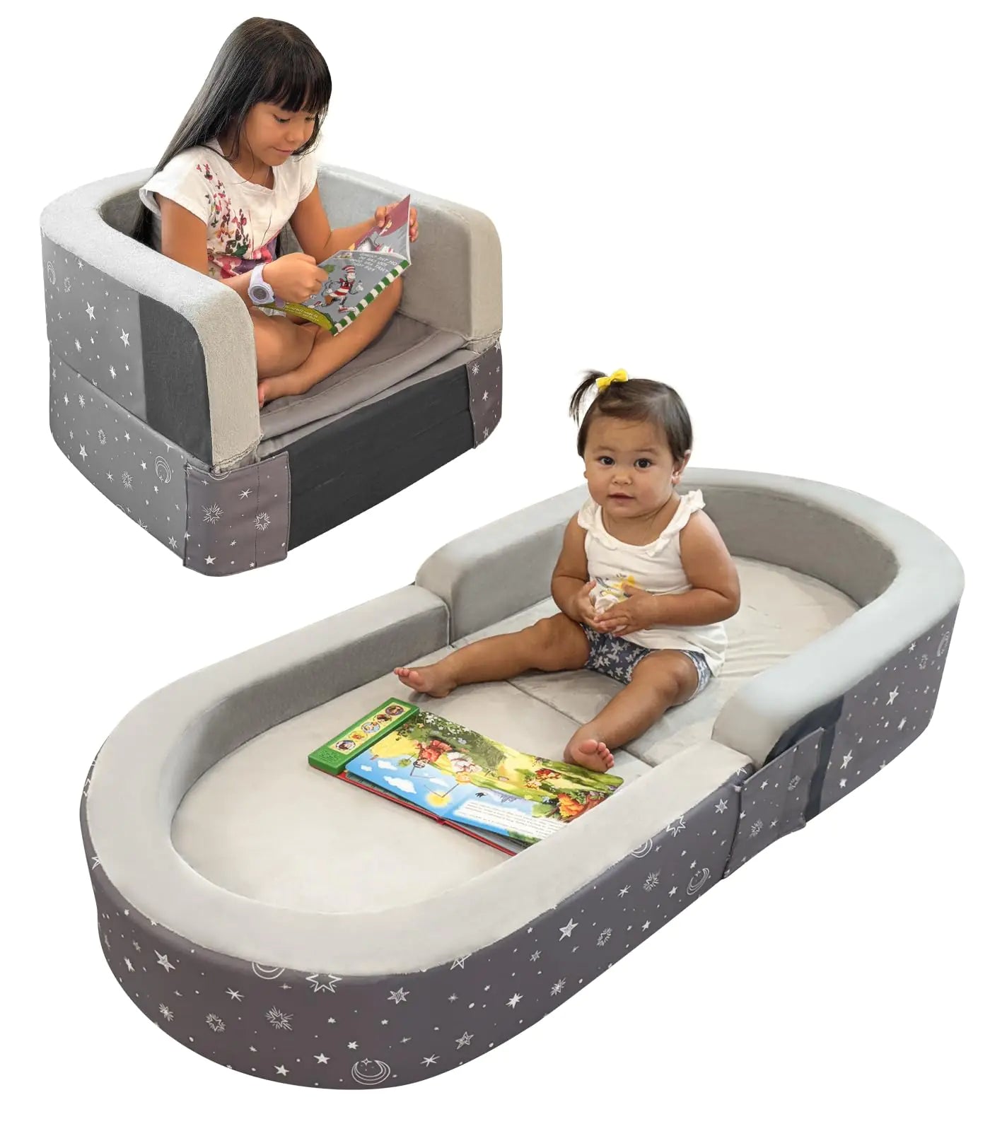 2-in-1 Toddler Travel Sleeper