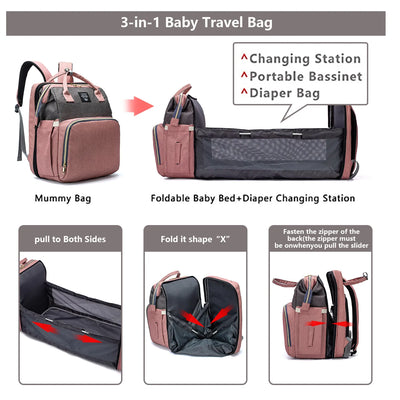 Mom & Baby On-the-Go Backpack