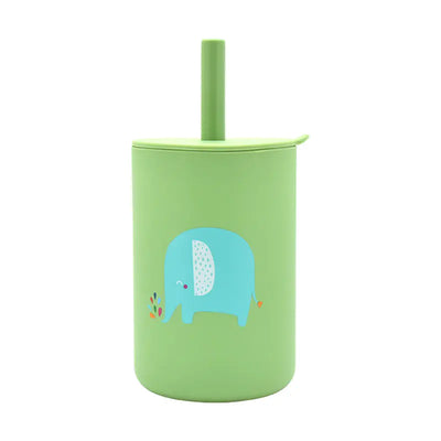 Leak-proof Silicone Children's Drinking Cup for Baby