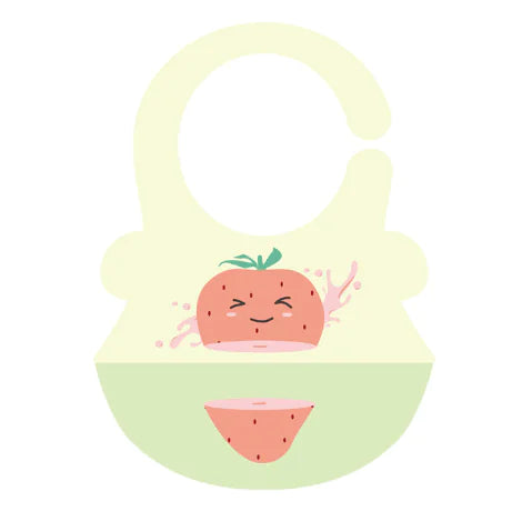 Silicone Waterproof Adjustable Cartoon Bibs for Kids