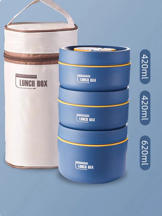 Portable Self-Warming Lunch Box